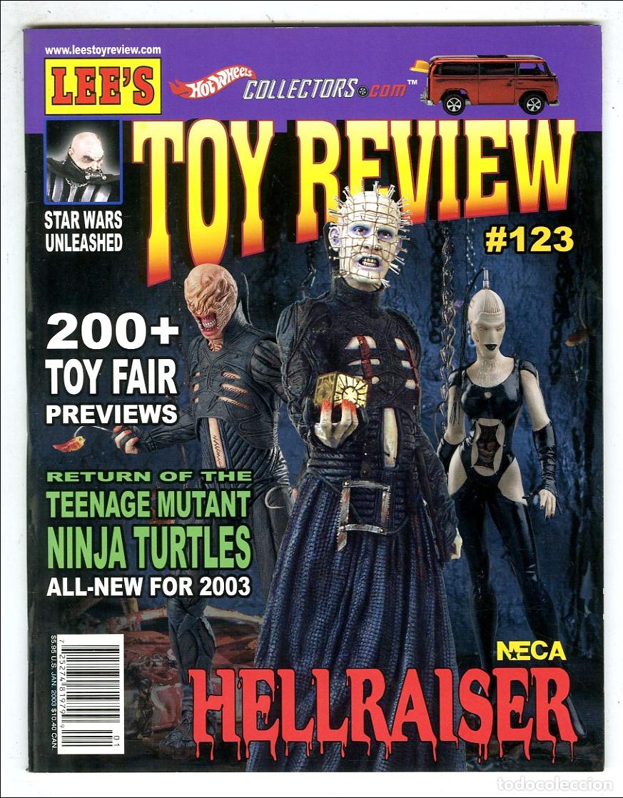 Old Toys: Toy Review n.123 / Lee's / Hellraiser / Star Wars / Ninja Turtles / Toy Fair (Jan, 2003)