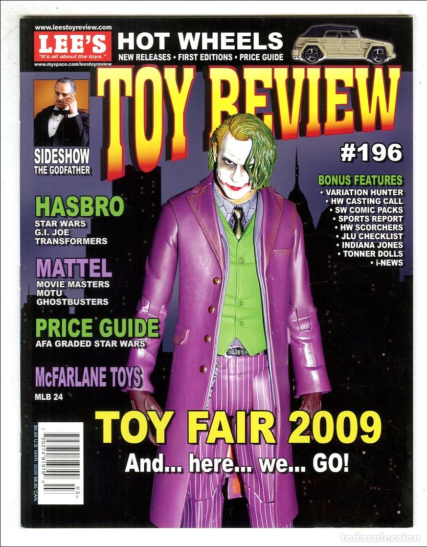 Juguetes antiguos: Toy Review n.196 / Lee's / Hot Wheels / Toy Fair 2009 / Sideshow / Hasbro / Mattel (Mar, 2009)