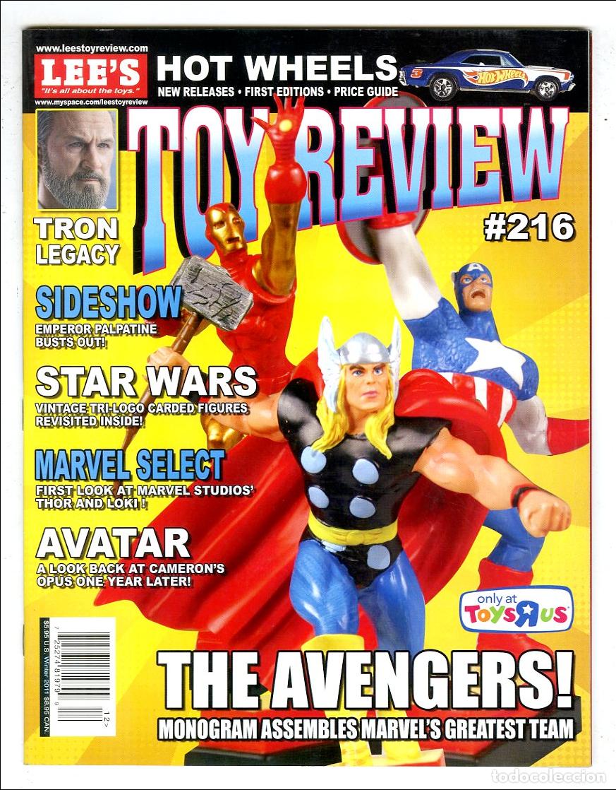 Juguetes antiguos: Toy Review n.216 / Lee's / Hot Wheels / The Avengers! / Tron / Sideshow / Star Wars / Marvel Select