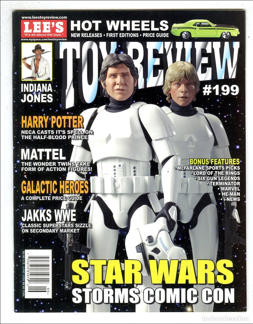 Juguetes antiguos: Toy Review n.199 / Lee's / Hot Wheels / Star Wars / Indiana Jones / Harry Potter / Mattel / WWE (Jun