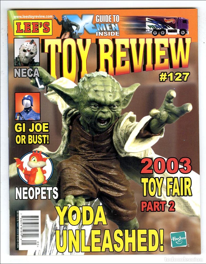 Jouets Anciens: Toy Review n.127 / Lee's / Neca / G.I. Joe / Neopets / Yoda / 2003 Toy Fair (May, 2003)