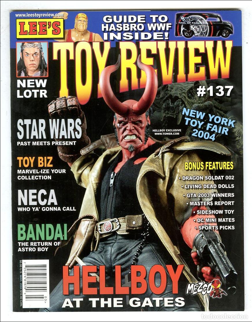 Juguetes antiguos: Toy Review n.137 / Lee's / Hellboy / Lotr / Star Wars / Toy Biz / Neca / Bandai (Mar, 2004)