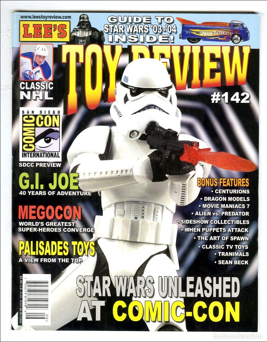 Juguetes antiguos: Toy Review n.142 / Lee's / NHL / Star Wars / Comic-Con / G.I.Joe / Megocon (Aug, 2004)