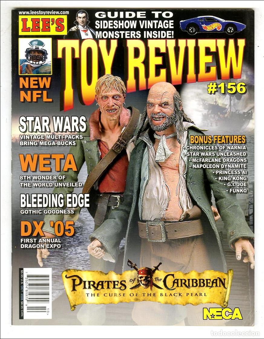 Juguetes antiguos: Toy Review n.156 / Lee's / Pirates of the Caribbean / NFL / Star Wars / Weta / Bleeding Edge / DX '0