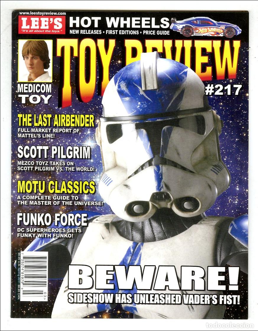 Juguetes antiguos: Toy Review n.217 / Lee's / Hot Wheels / Medicom / The Last Airbender / Scott Piligrim (Spring, 2011)