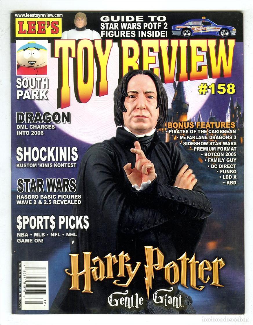 Juguetes antiguos: Toy Review n.158 / Lee's / Harry Potter / South Park / Dragon / Shockinis / Star Wars / Sports Picks