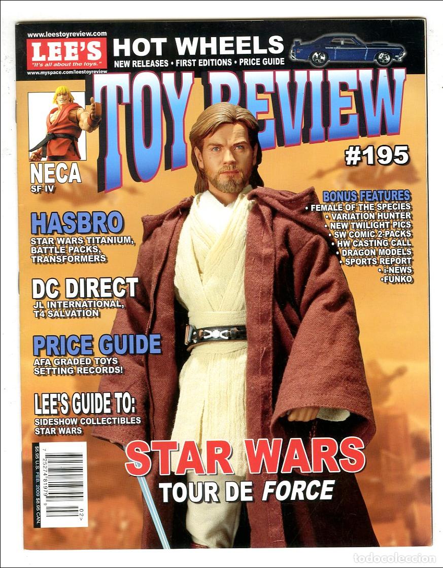 Juguetes antiguos: Toy Review n.195 / Lee's / Hot Wheels / Star Wars / Neca / DC / Price Guide (Feb, 2009)