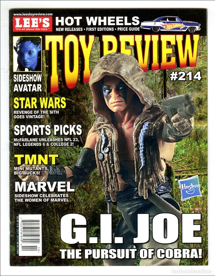 Juguetes antiguos: Toy Review n.214 / Lee's / G.I. Joe / Avatar / Star Wars / Sports Picks / TMNT / Marvel (Oct, 2010)