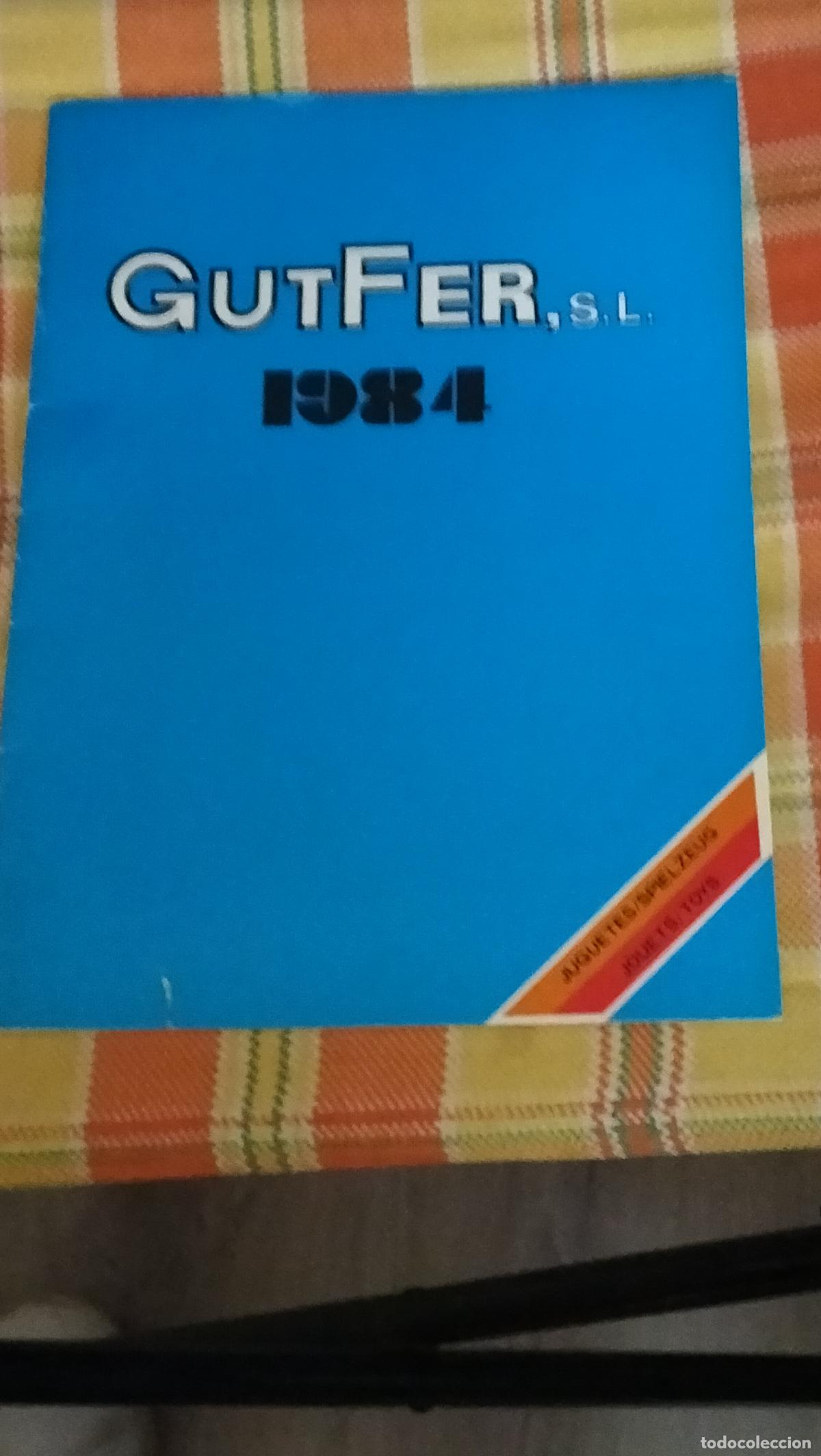 Juguetes antiguos: ANTIGUO CATALOGO DE JUGUETES GUFTER, SL. 1984
