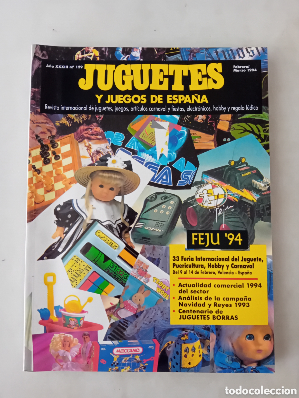 Juguetes antiguos: Revista/Catalogo Juguetes y Juegos. 1994.