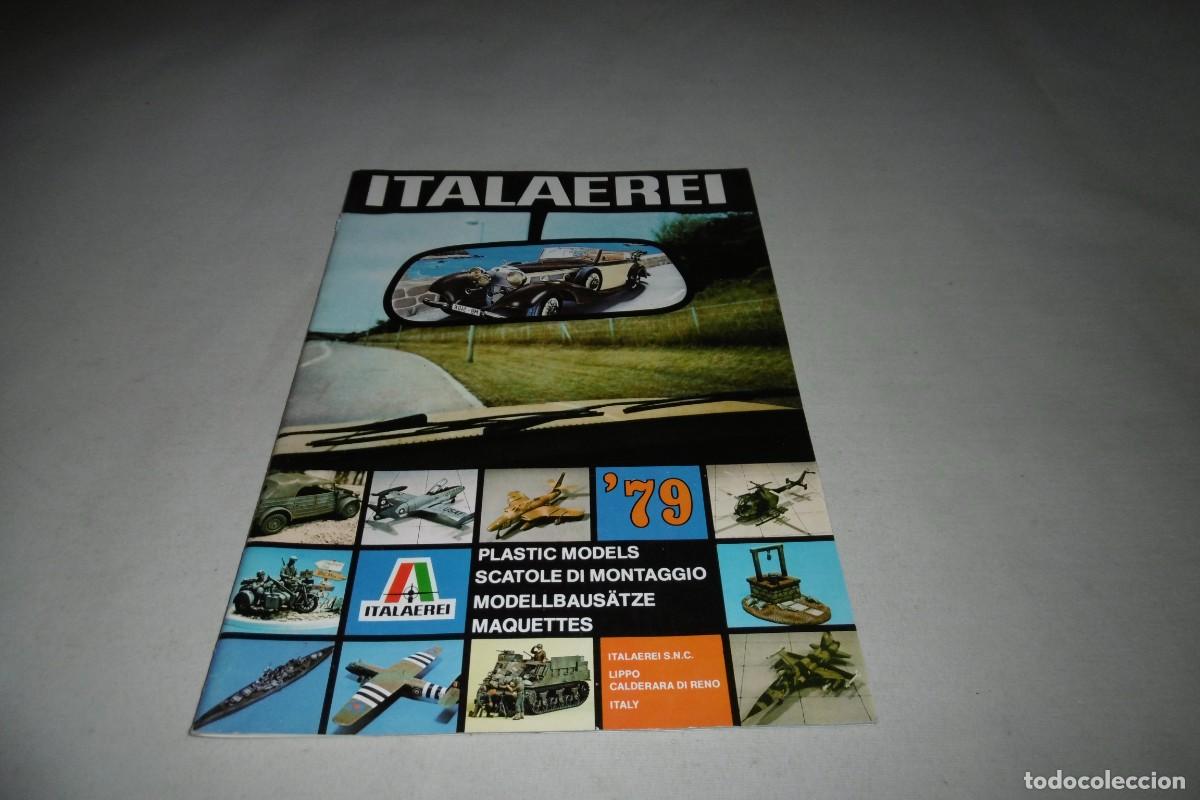 Juguetes antiguos: CATALOGO DE MAQUETAS ITALAEREI 1979