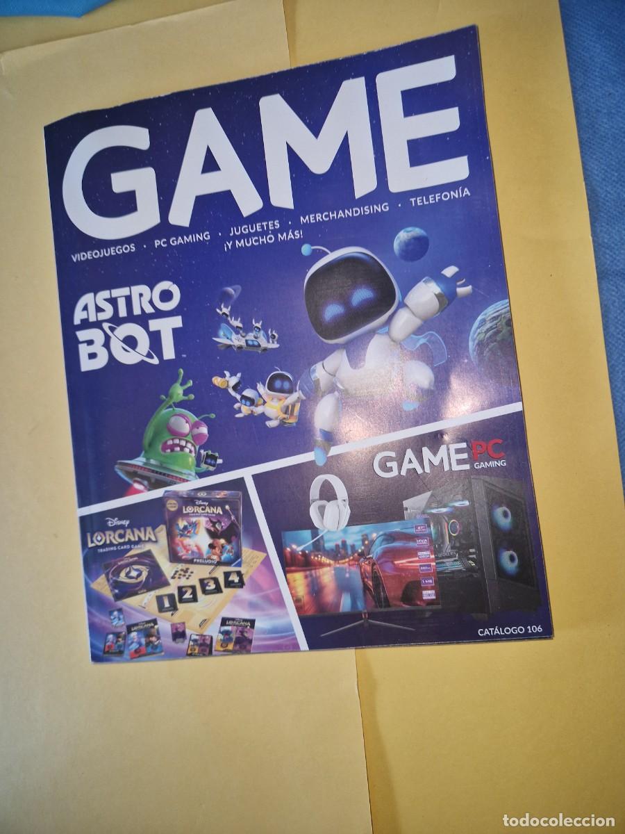 Juguetes antiguos: CATALOGO GAME, VIDEOJUEGOS, PC, NUMERO 106
