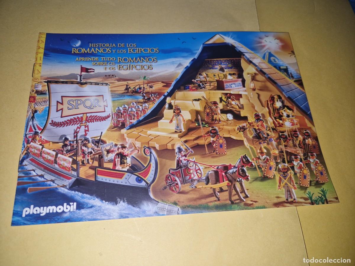 Juguetes antiguos: PLAYMOBIL HISTORIA DE LOS ROMANTOS Y LOS EGIPCIOS