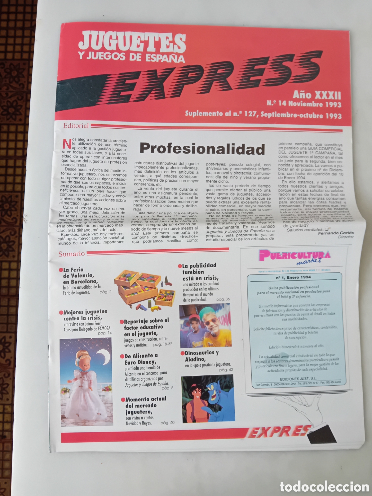 Juguetes antiguos: Revista Juguetes y Juegos de Espa&ntilde;a EXPRESS N&deg;15. A&ntilde;o 1993