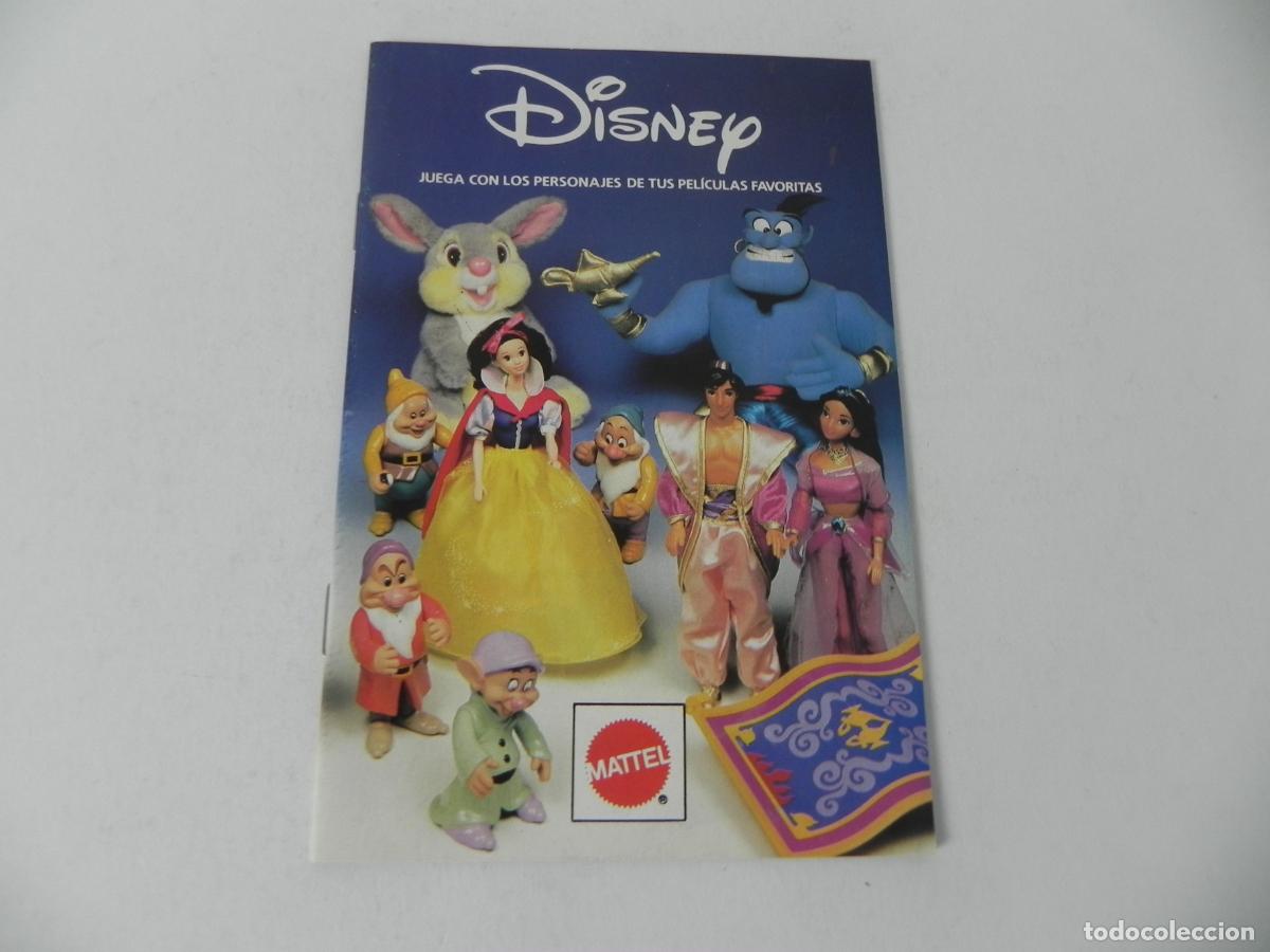 Juguetes antiguos: Mini Cat&aacute;logo Folleto Juguetes Disney Mattel 1994 - 24 P&aacute;ginas Excelente Estado Vintage Espa&ntilde;a