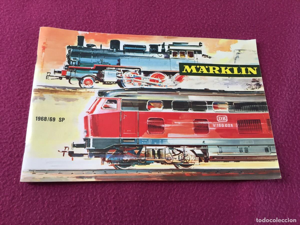 Juguetes antiguos: Cat&aacute;logo Trenes de juguete Marklin 1968/69, 80 p&aacute;ginas