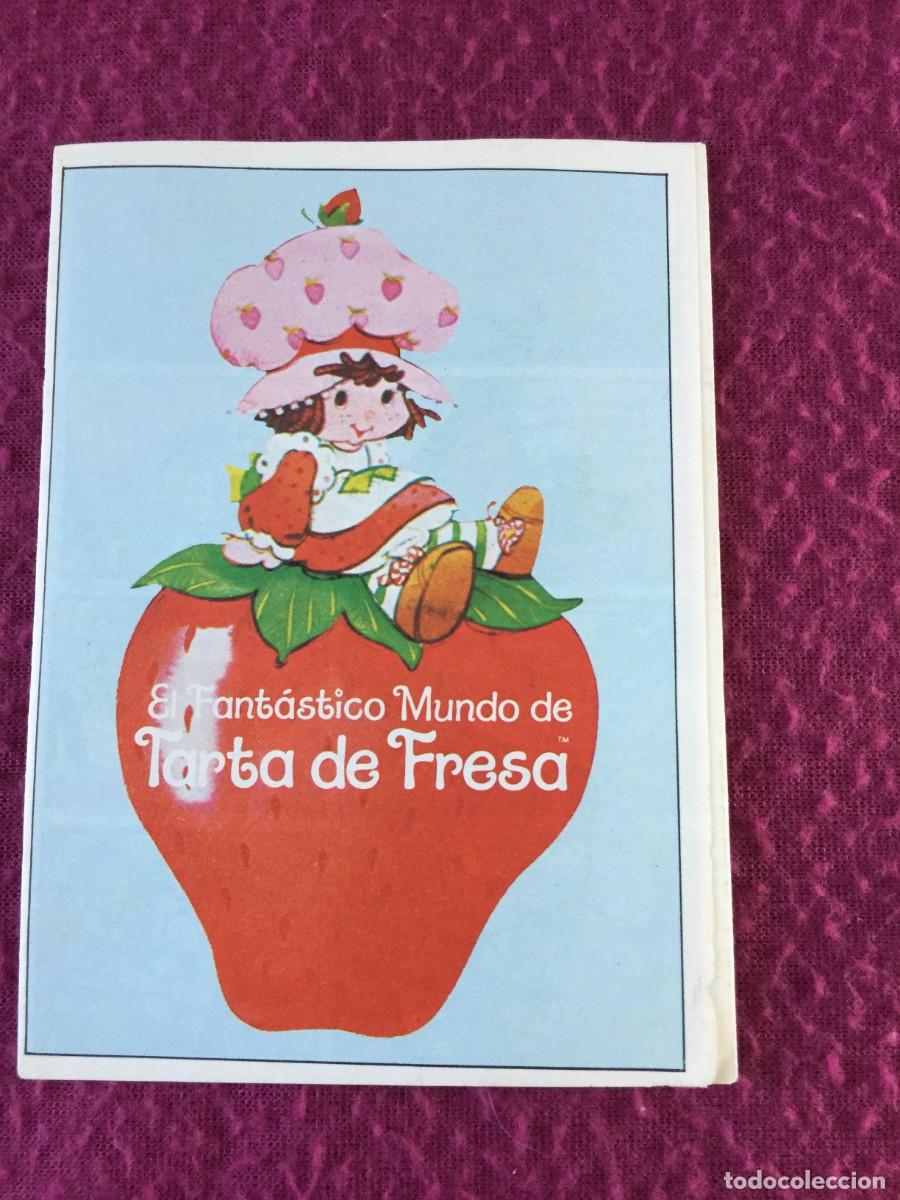 Juguetes antiguos: CAT&Aacute;LOGO DESPLEGABLE DE JUGUETES Y C&Oacute;MIC EL FANT&Aacute;STICO MUNDO DE TARTA DE FRESA - ORIGINAL A&Ntilde;OS 80
