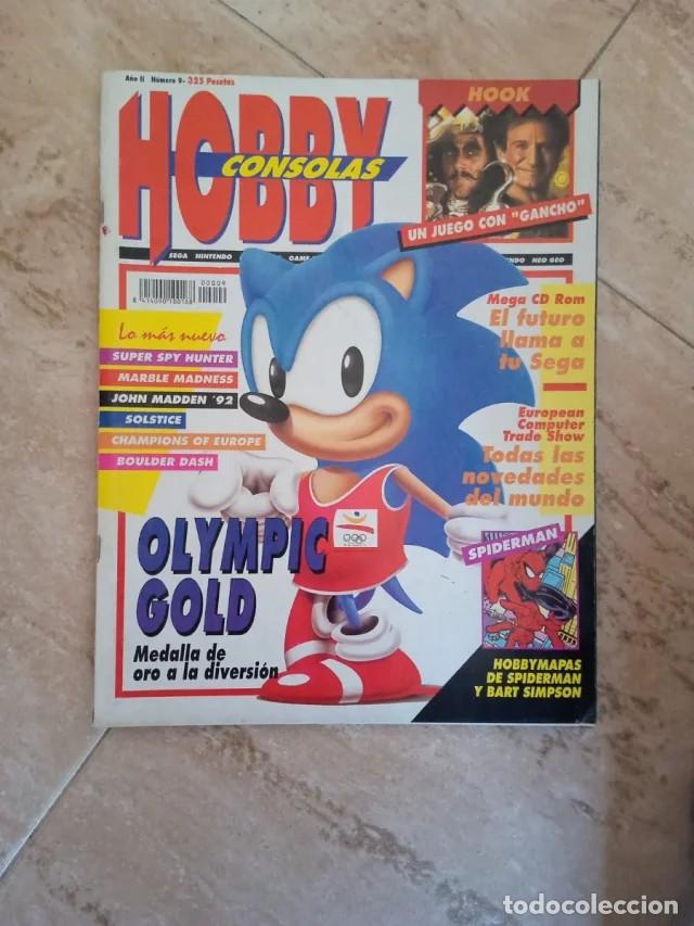 Juguetes antiguos: Revista Hobby Consolas N&ordm; 9 A&ntilde;o II