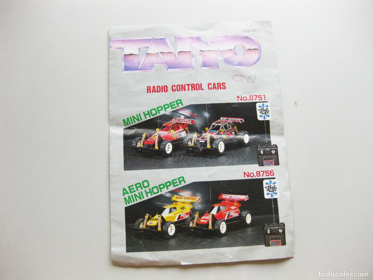 Juguetes antiguos: HOJA CAT&Aacute;LOGO DE COCHES TELEDIRIGIDOS TAIYO
