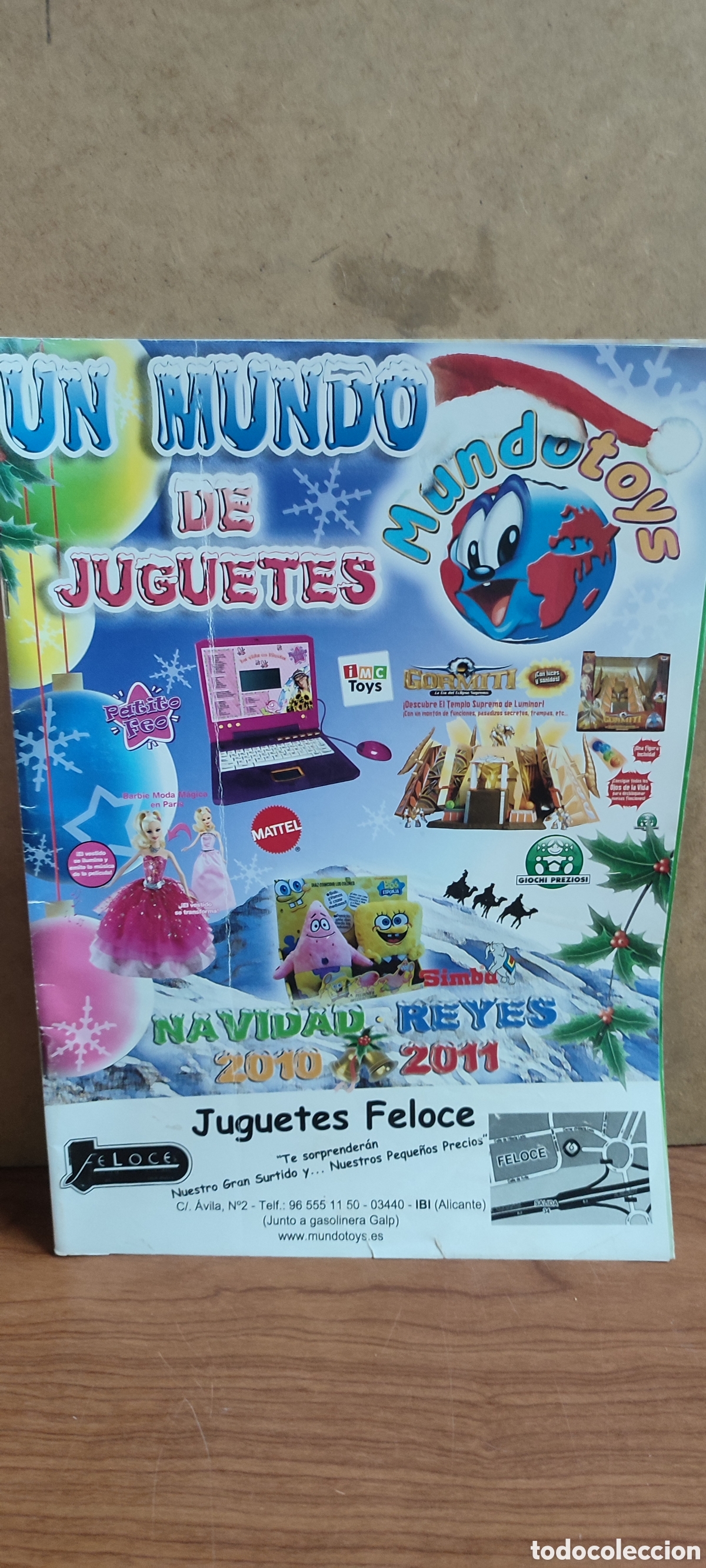 Juguetes antiguos: Catalogo de juguetes, un mundo de juguetes, mundotoys del a&ntilde;o 2010 2011.