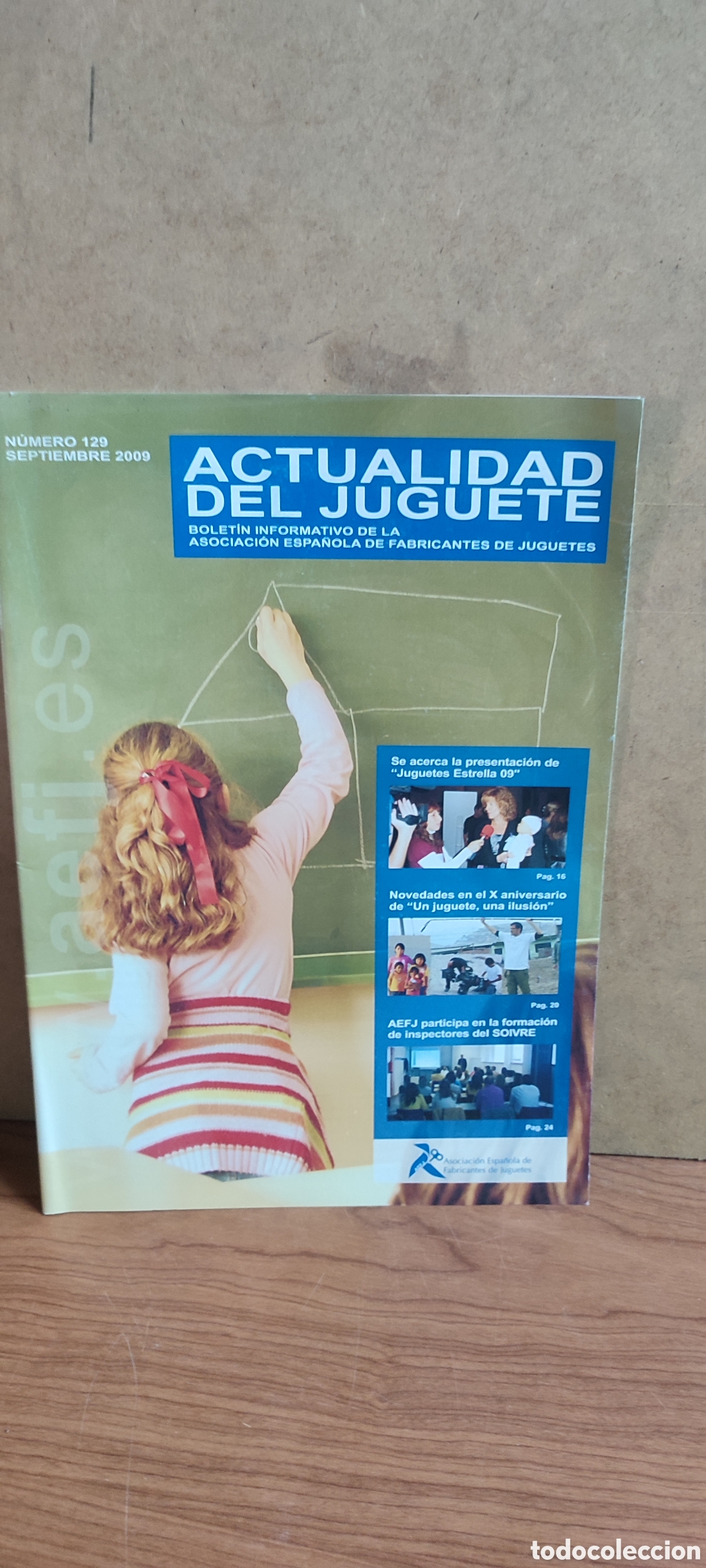 Juguetes antiguos: Revista Actualidad del Juguete, 2009, Septiembre. Asociaci&oacute;n Espa&ntilde;ola de Fabricantes de Juguetes