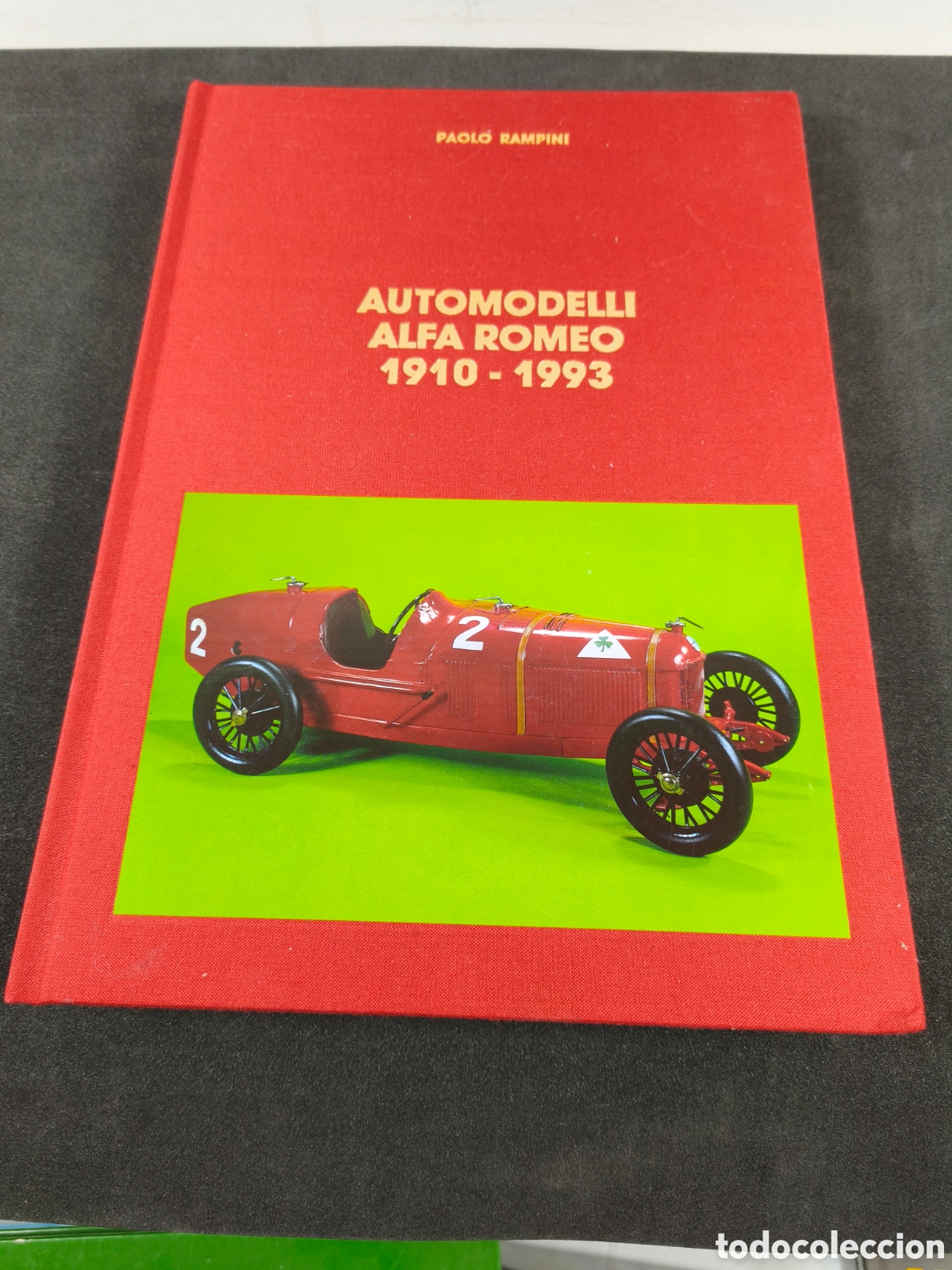 Juguetes antiguos: Libro Automodelli Alfa Romeo 1910-1993 Paolo Rampini