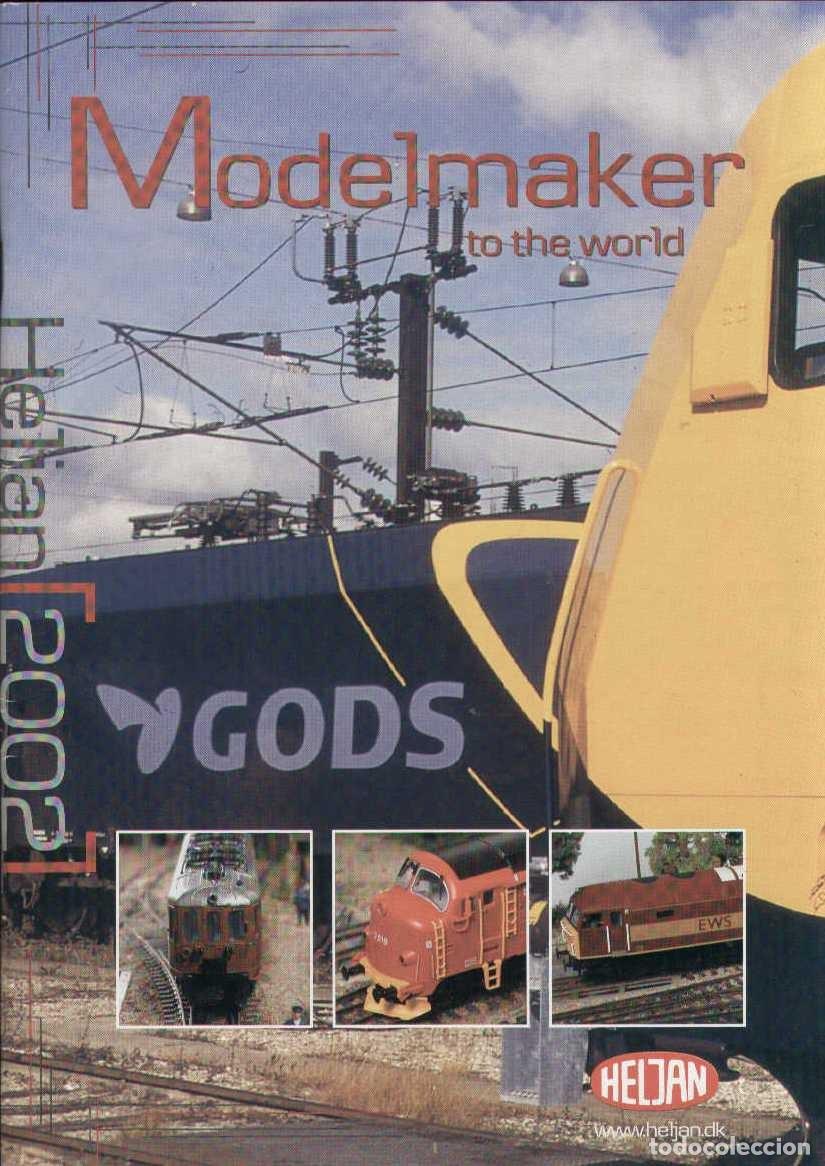 Juguetes antiguos: cat&agrave;logo HELJAN 2002 Katalog HO 1/87 - N 1/160 - en dan&eacute;s, alem&aacute;n y ingl&eacute;s