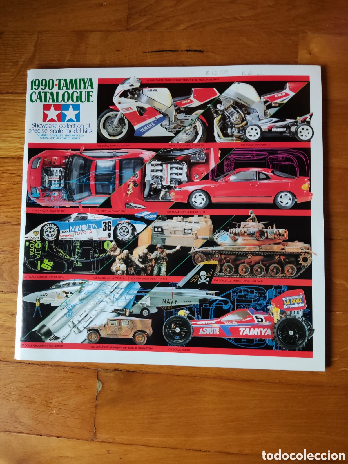 Brinquedos antigos: Catalogo de Tamiya slo1990