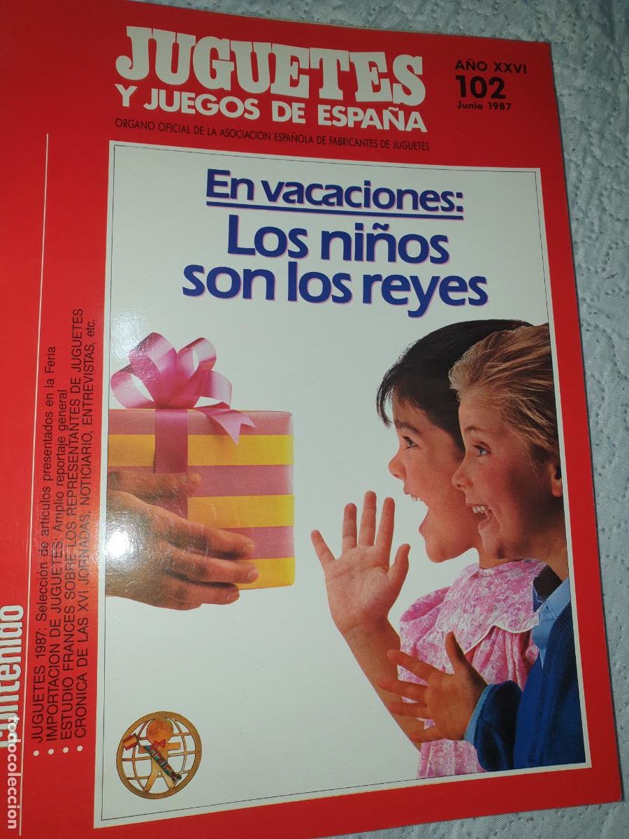 Juguetes antiguos: REVISTA JUGUETES Y JUEGOS DE ESPA&Ntilde;A. N&ordm; 102, JUNIO 1987