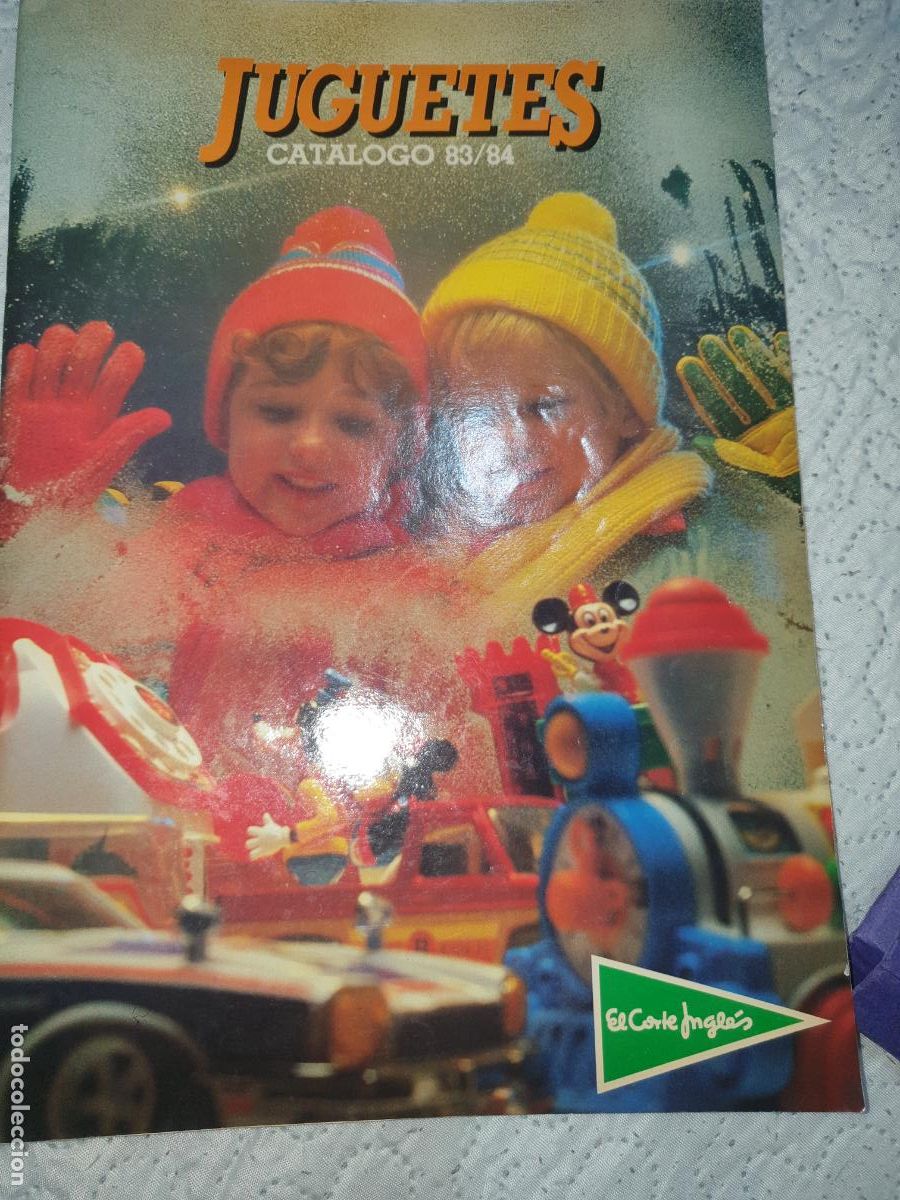 Juguetes antiguos: CATALOGO JUGUETES DE EL CORTE INGL&Eacute;S A&Ntilde;OS 83-84