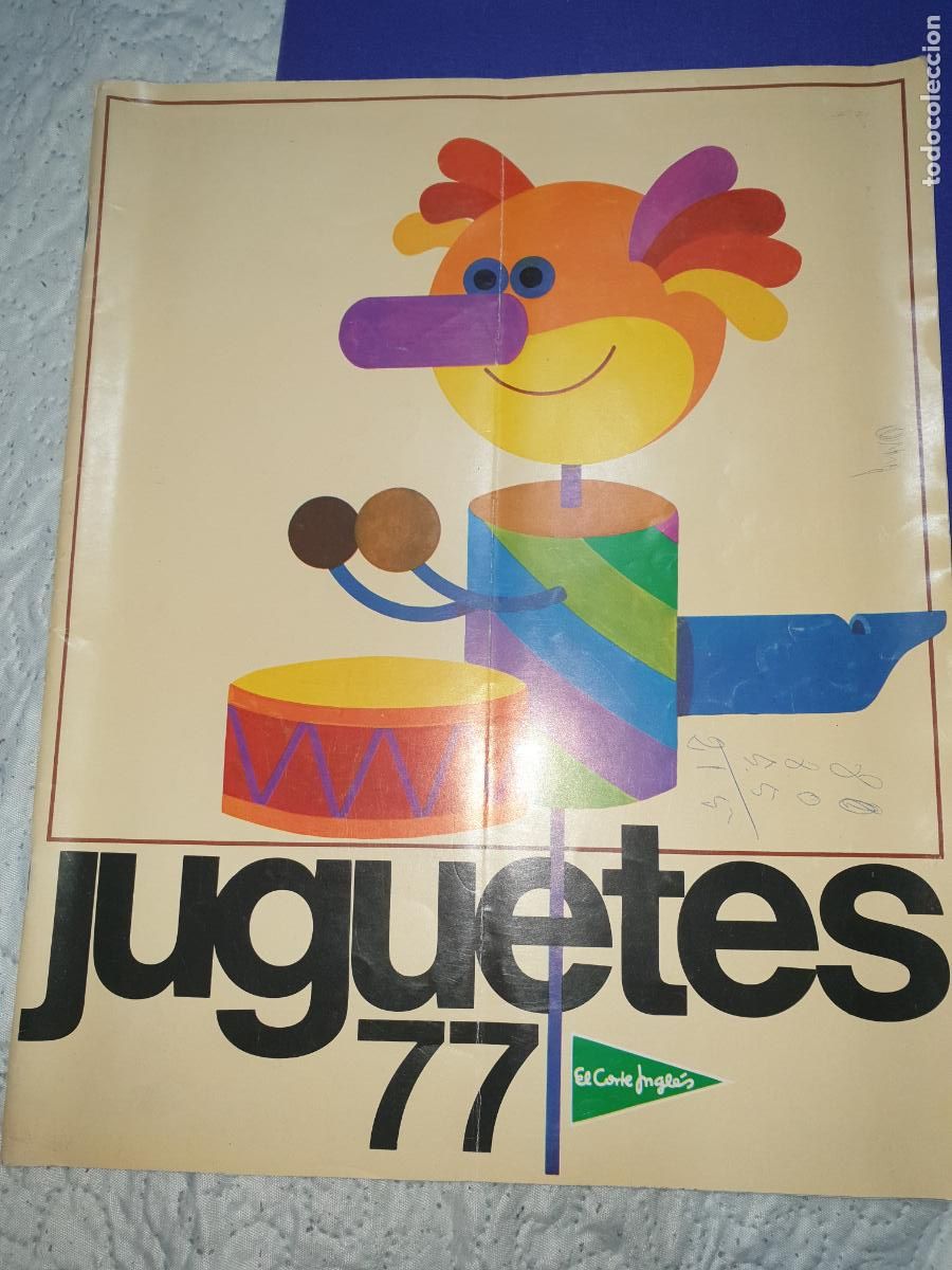 Juguetes antiguos: CATALOGO DE JUGUETES EL CORTE INGL&Eacute;S A&Ntilde;O 77