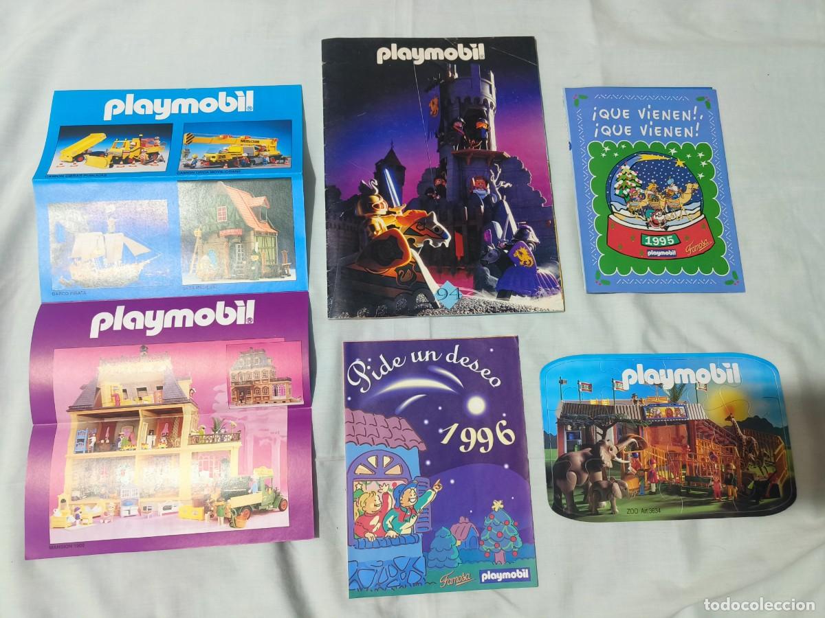 Juguetes antiguos: Ocasion ! Super lote revistas - catalogos Juguetes y especial Famosa Playmobil a&ntilde;os 80 y 90