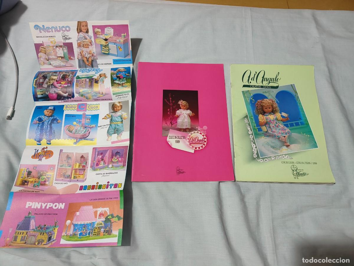 Juguetes antiguos: Ocasion coleccionistas ! Lote de revistas catalogo mu&ntilde;ecas Famosa a&ntilde;os 90 Barriguitas nenuco Nancy