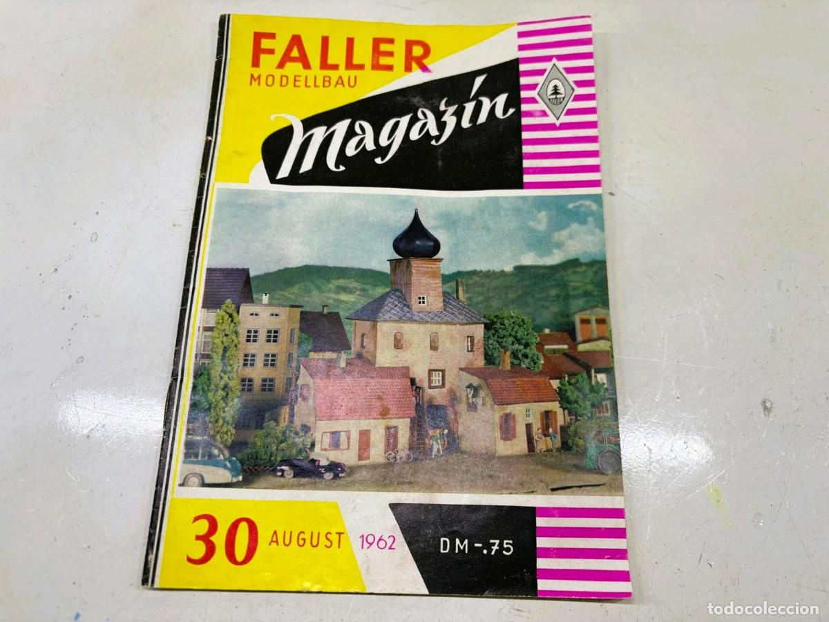 Juguetes antiguos: Faller catalogo 1962