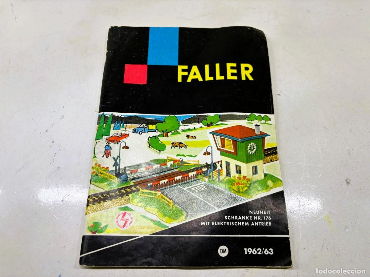 Juguetes antiguos: Faller catalogo 1962/1963