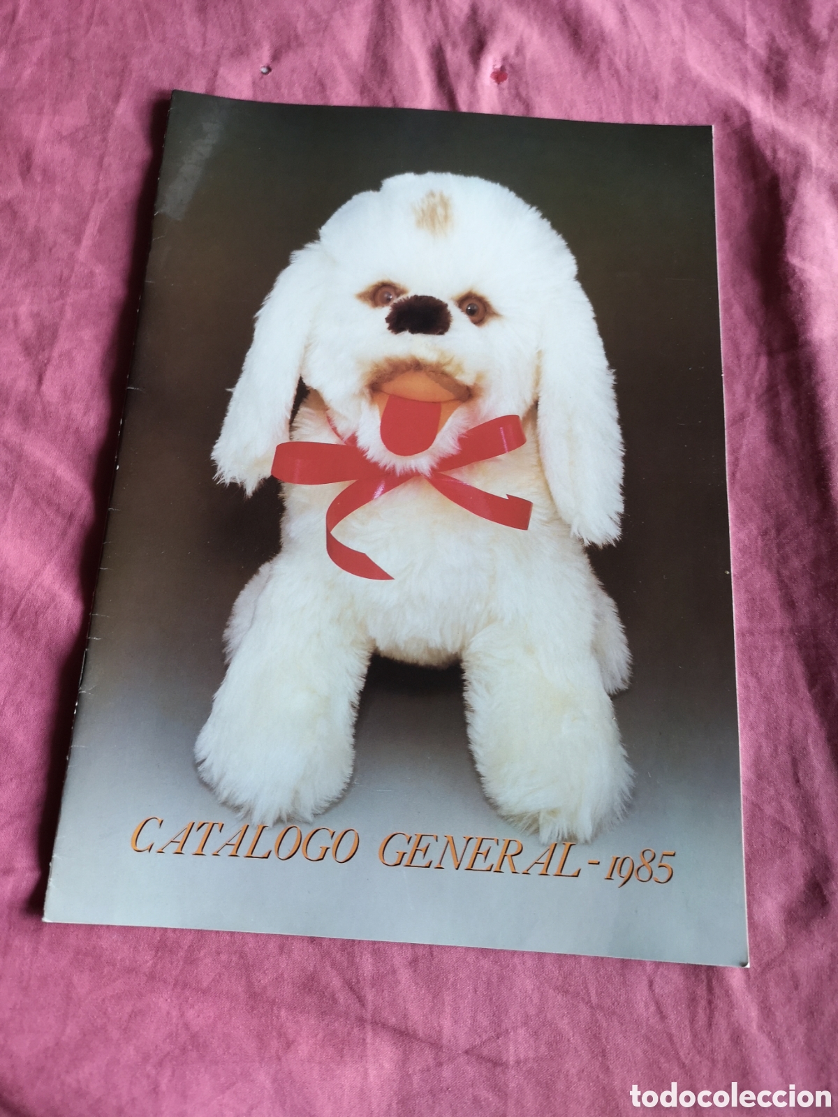 Juguetes antiguos: Cat&aacute;logo de ARTESAN&Iacute;A CUADRADO. PELUCHES. De 1985. Con 8 p&aacute;ginas de 30x21 cm.