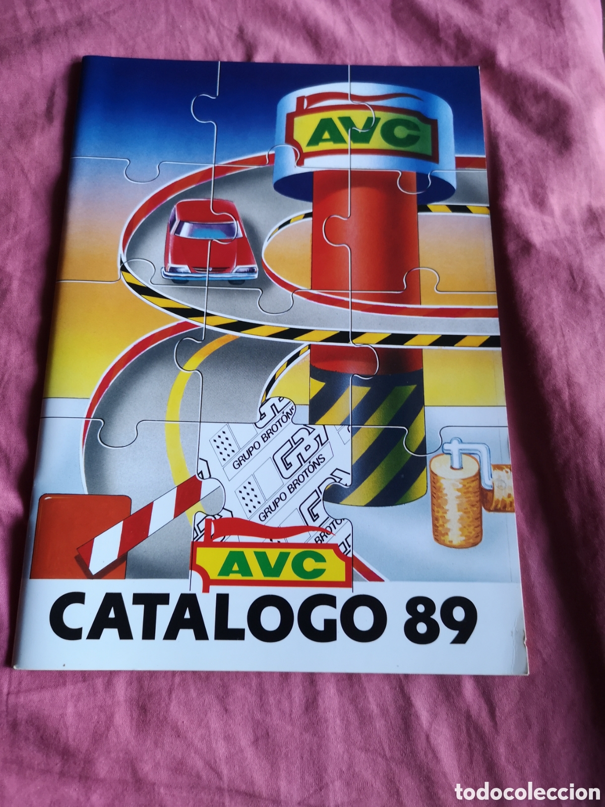 Juguetes antiguos: Cat&aacute;logo de juguetes AVC. De 1989. Con 28 p&aacute;ginas de 30x21 cm. SIN USAR.