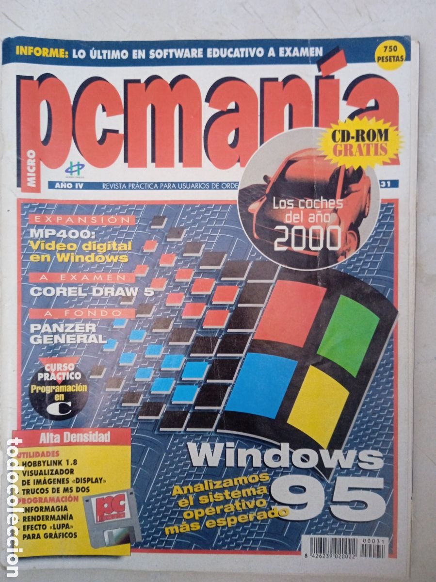 Juguetes antiguos: Revista Micro PCman&iacute;a n&deg;31 A&ntilde;o IV