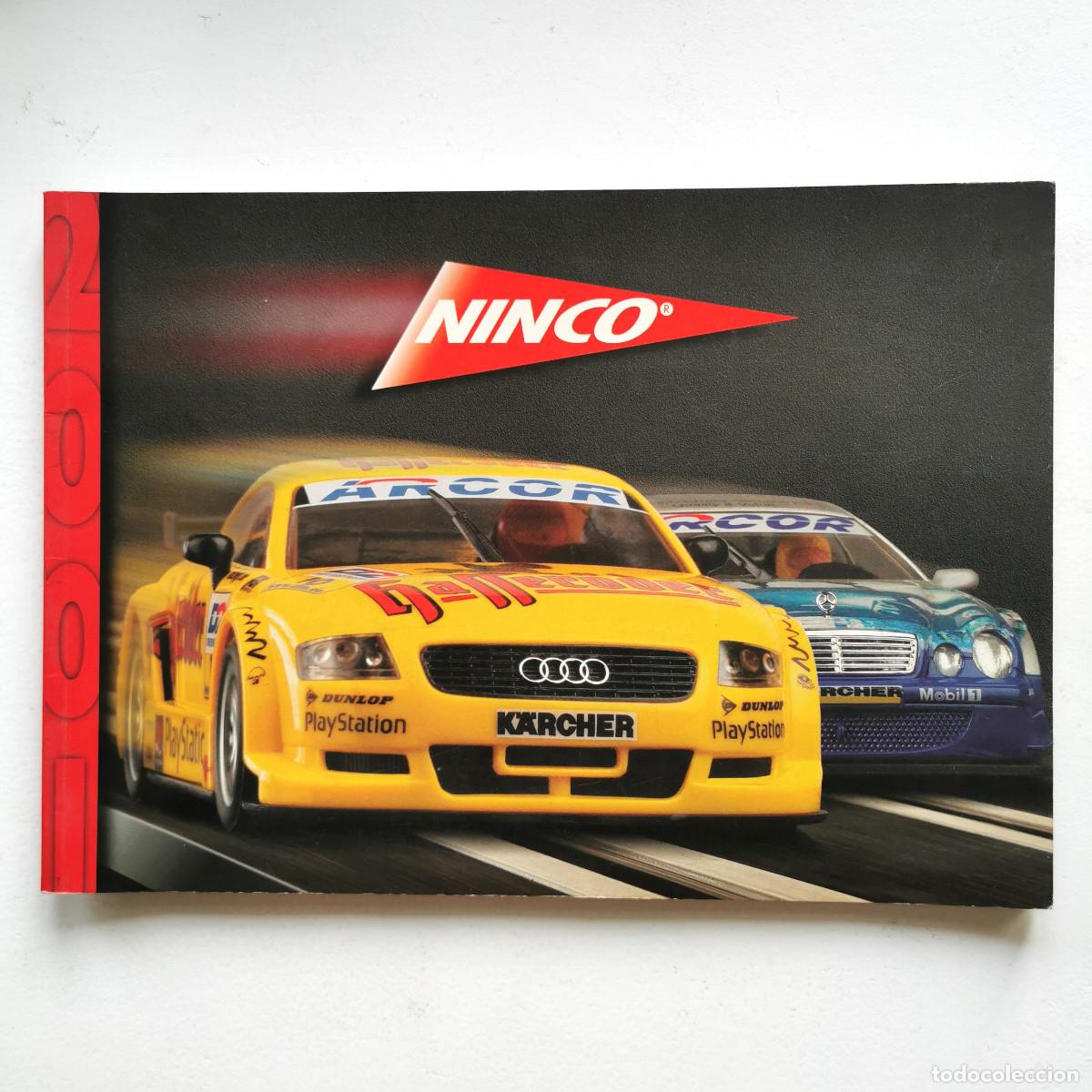 Juguetes antiguos: Cat&aacute;logo Ninco 2001 Slot 1:32 &ndash; 66 p&aacute;ginas &ndash; coches, circuitos y accesorios Scalextric compatibles