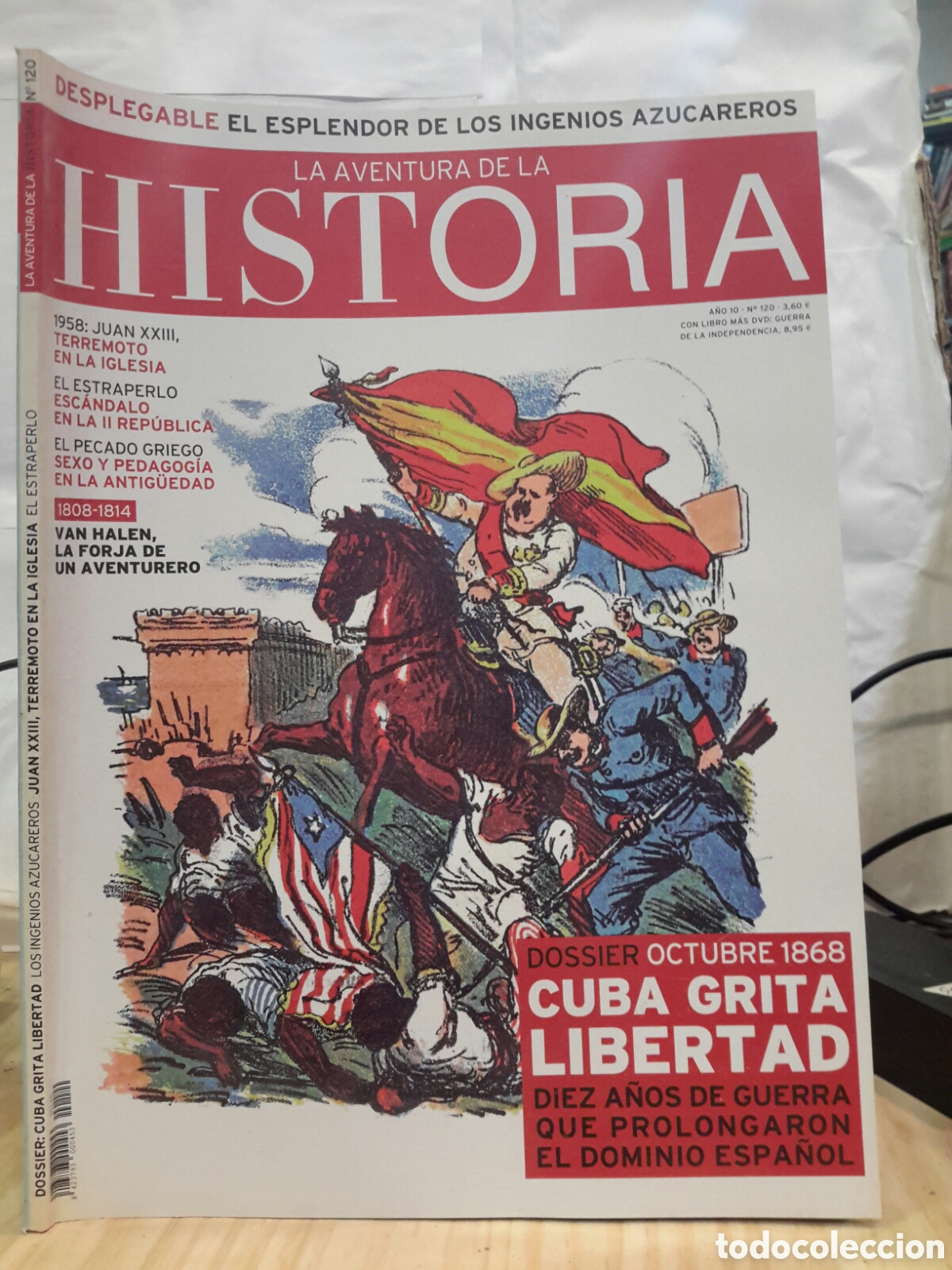 Juguetes antiguos: La Aventura de la Historia. Dossier: Cuba Grita Libertad. Los Ingenios Azucareros.
