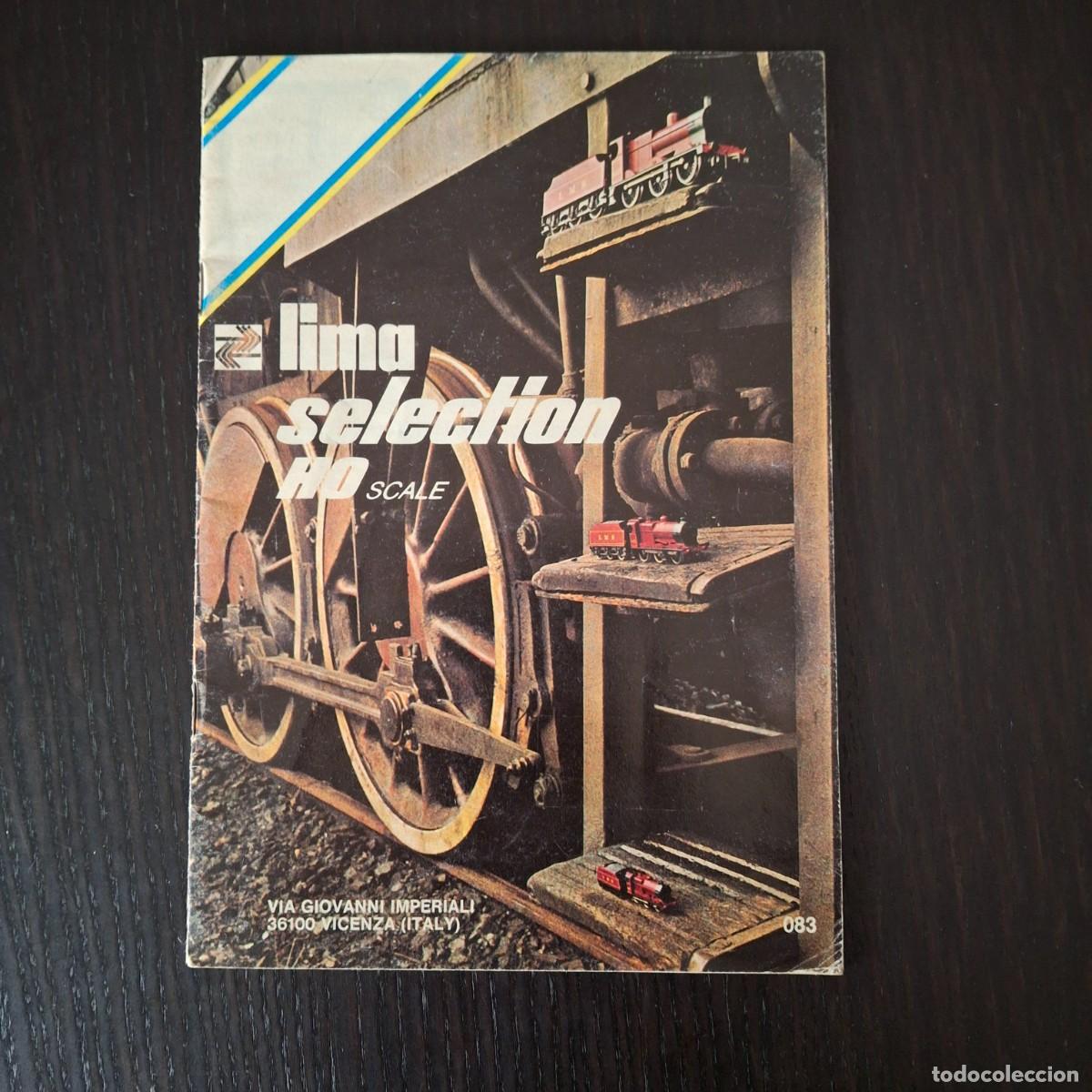 Juguetes antiguos: LIMA SELECTION H0 SCALE - CATALOGO FOLLETO PUBLICIDAD - TREN TRENES LOCOMOTORA CARRIL - 1976