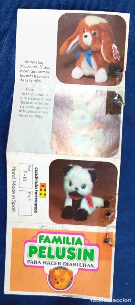 Juguetes antiguos: PEQUE&Ntilde;O CAT&Aacute;LOGO DE PELUCHES. FAMILIA PELUS&Iacute;N PARA HACER DIABLURAS, S/F.