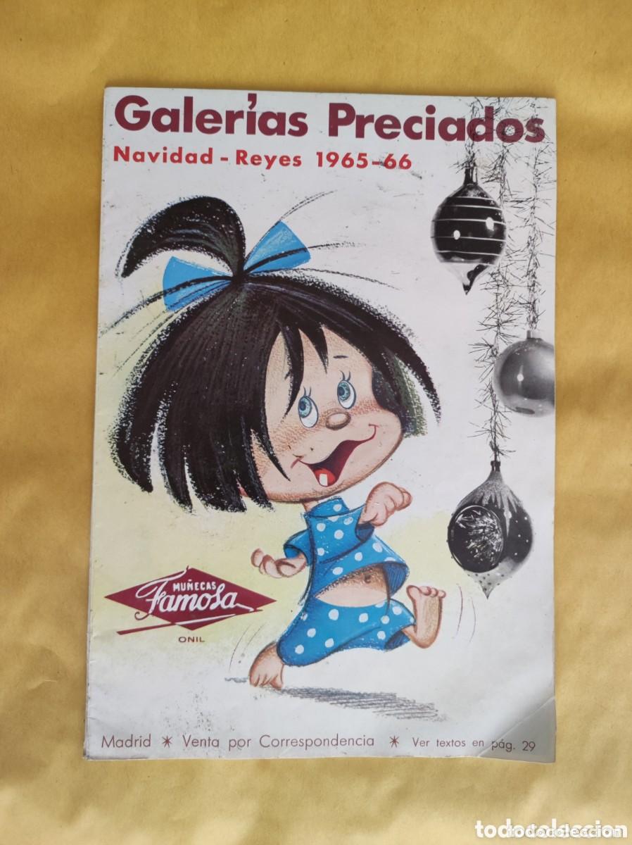Juguetes antiguos: Antiguo cat&aacute;logo navidad reyes galer&iacute;as preciados juguetes famosa paya rico borras geyper scalextri