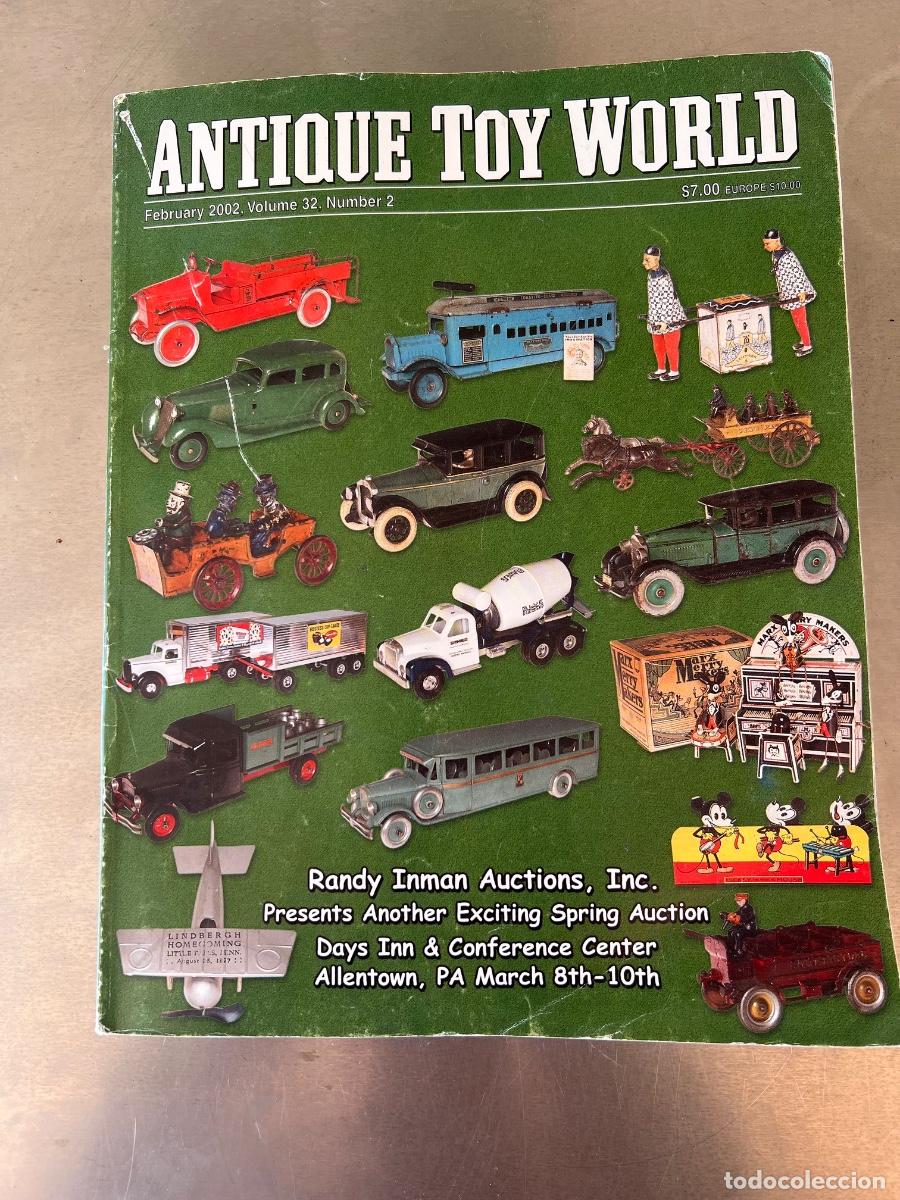 Juguetes antiguos: ANTIQUE TOY WORLD FEBRERO 2002 REVISTA AMERICANA JUGUETES ANTIGUOS