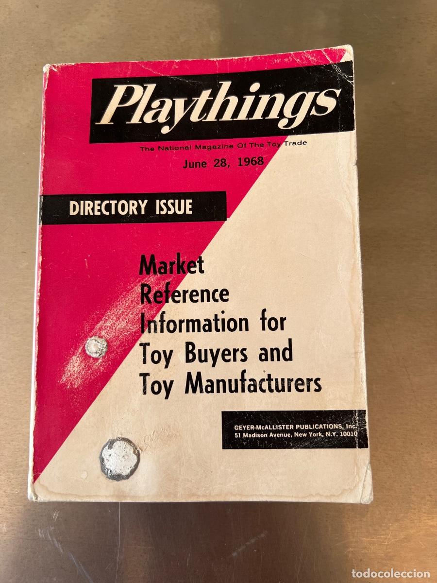Juguetes antiguos: PLAYTHINGS DIRECTORY ISSUE DE 1968 REVISTA AMERICANA JUGUETES ANTIGUOS