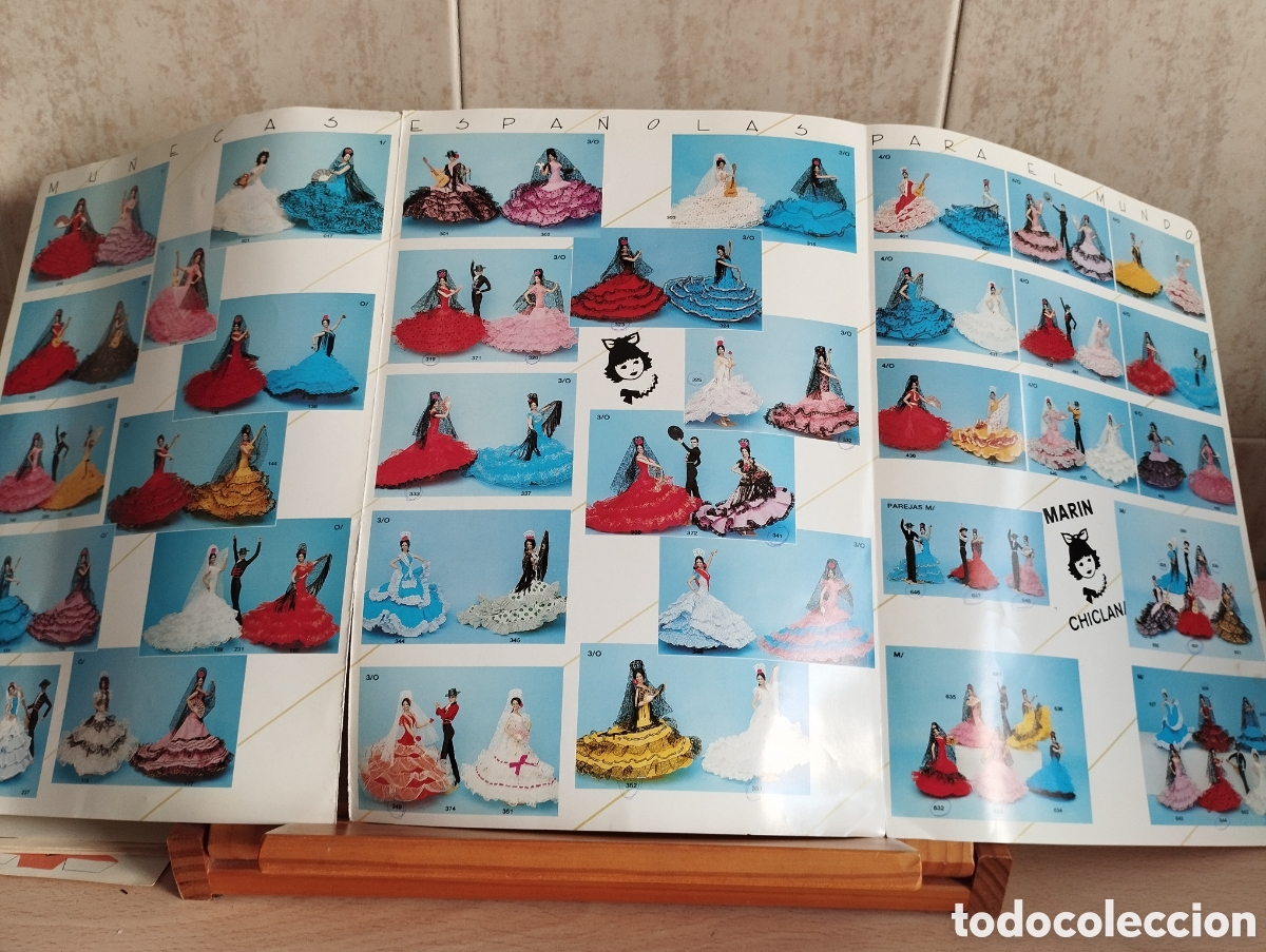 Juguetes antiguos: CATALOGO JUGUETES MU&Ntilde;ECAS MAR&Iacute;N -CHICLANA CADIZ