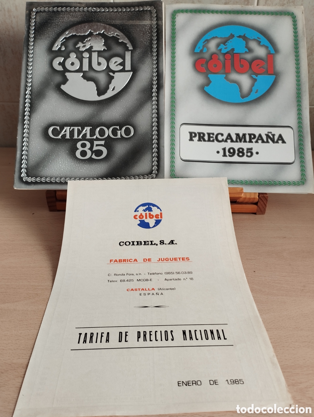 Juguetes antiguos: CATALOGO JUGUETES COIBEL 85+SUPLEMENTO PRECAMPA&Ntilde;A+TARIFA DE PRECIOS