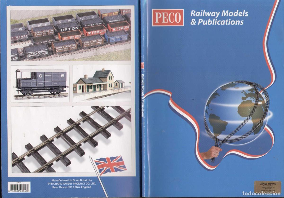 Juguetes antiguos: cat&agrave;logo PECO 2012 Railway Models- Scale N HO-OO - HOm-OOe - O - en ingl&eacute;s