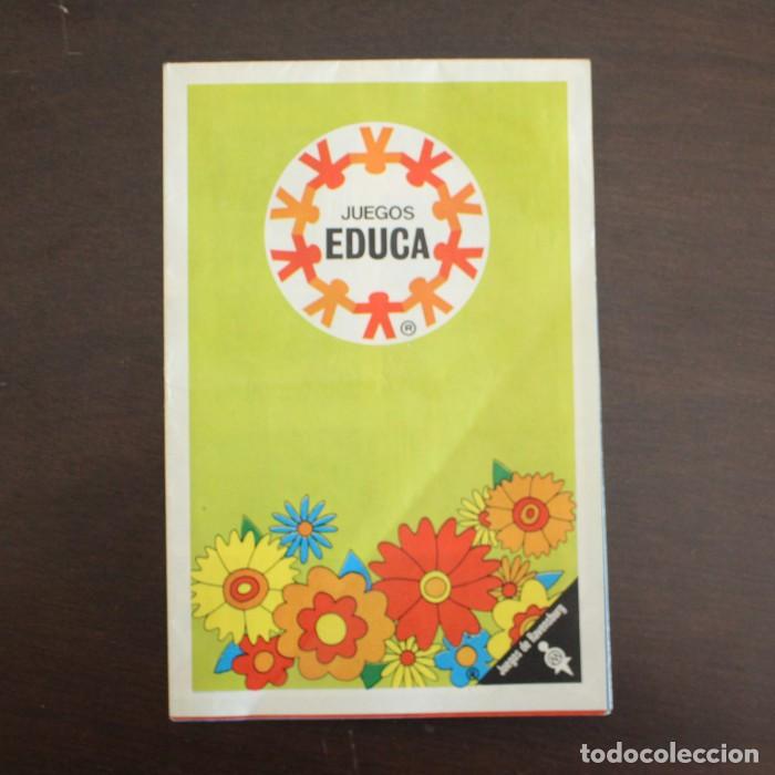 Juguetes antiguos: CATALOGO JUEGOS EDUCA. FOLLETO HOJA DESPLEGABLE, SIN FECHA. PUZZLES JUEGOS DE MESA