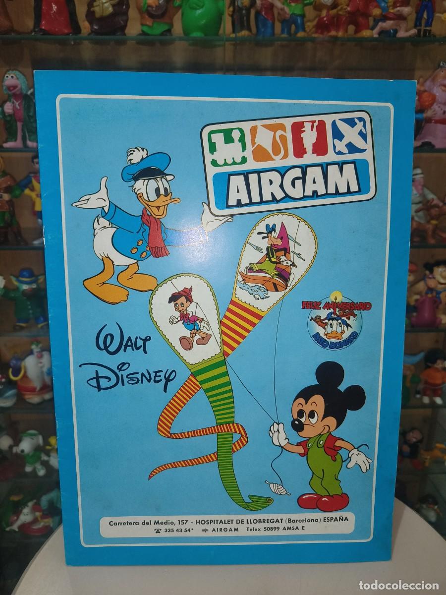Juguetes antiguos: Ocasion coleccionistas ! antiguo catalogo juguetes made in Spain Airgam a&ntilde;os 80 Walt Disney